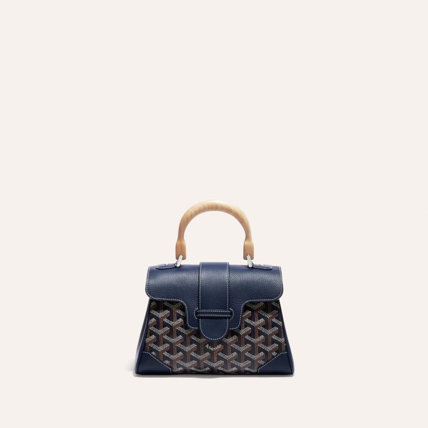 Goyard Saigon Souple Mini Bag Navy Blue - Image 2